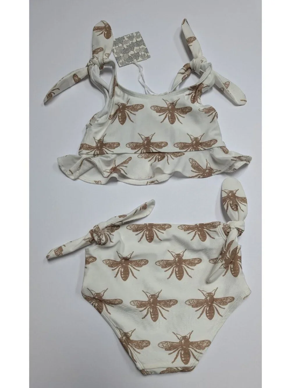 Kate Quinn Fennel Bees Bikini Set 5Y Swimsuit Swim